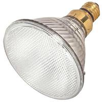 Satco 60 watt 120 volt PAR38 Medium Screw Skirted Base 3000K Natural White Clear Narrow Spot