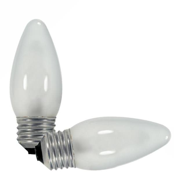 43 watt 120 volt B11 Medium Screw Base 2900K Warm White Halogen (2 pack)