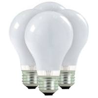 Satco 53 watt 120 volt A19 Medium Screw Base 2900K Warm White Dimmable Halogen (4 pack)