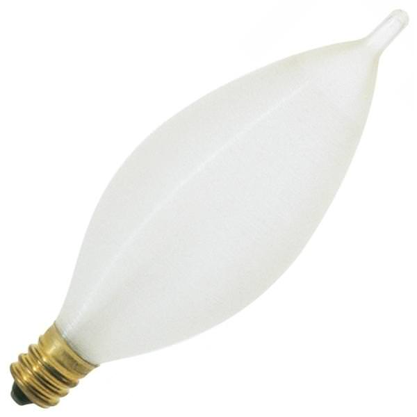 25 watt 120 volt C11 Candelabra Screw Base 2700K Warm White Dimmable