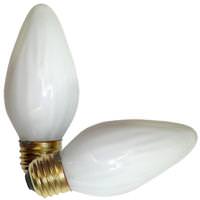 Satco 25 watt 120 volt F15 Medium Screw Base 2700K Warm White Dimmable (2 pack)