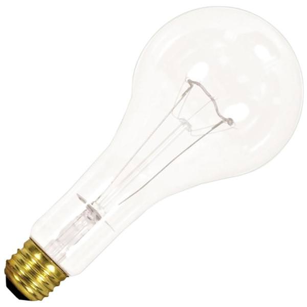 150 watt 130 volt PS25 Medium Screw Base 2700K Warm White Dimmable