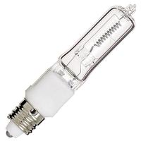 Satco 75 watt 120 volt T4 Miniature Candelabra Screw Base 2900K Warm White Dimmable