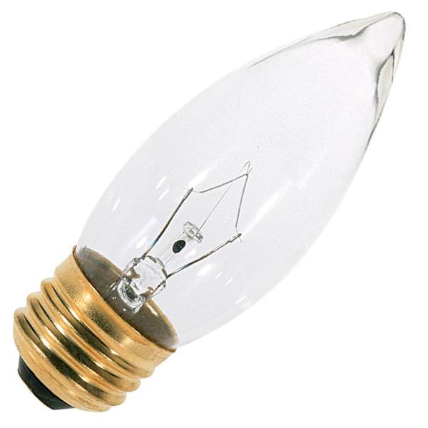 40 watt 120 volt B11 Medium Screw Base 2700K Warm White Dimmable