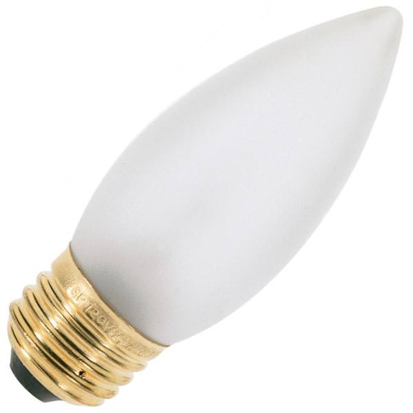 25 watt 120 volt B11 Medium Screw Base 2700K Warm White Dimmable