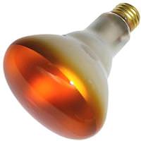 View 75 watt 130 volt BR30 Medium Screw Base Amber Flood