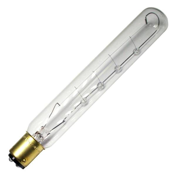 25 watt 130 volt T6.5 Double Contact Bayonet Base 2700K Dimmable