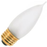 Satco 25 watt 120 volt CA10 Medium Screw Base 2700K Warm White Dimmable