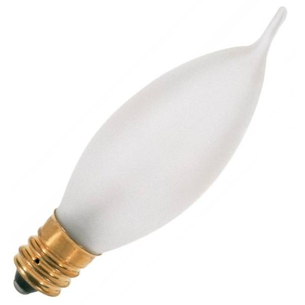 10 watt 120 volt CA7 Candelabra Screw Base 2700K Warm White Dimmable