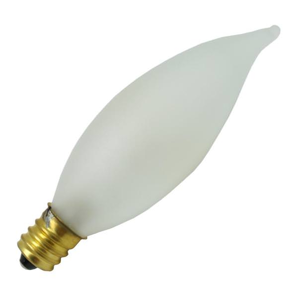15 watt 120 volt CA8 Candelabra Screw Base 2700K Warm White  Dimmable