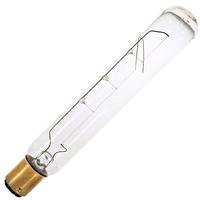 Satco 25 watt 130 volt T6.5 Double Contact Bayonet Base 2700K Dimmable