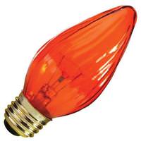 View 25 watt 120 volt F15 Medium Screw Base Amber Dimmable