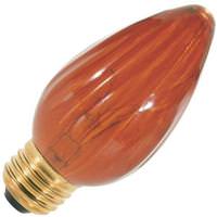 View 40 watt 120 volt F15 Medium Screw Base Amber Dimmable