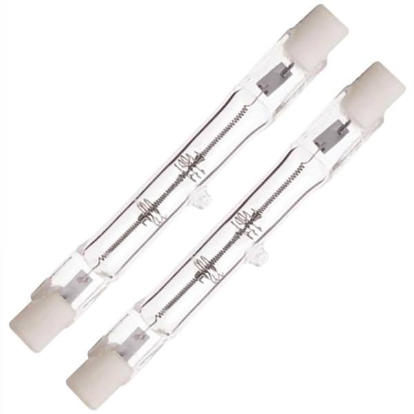 150 watt 120 volt T3 Recessed Single Contact Base 2900K Warm White Clear (2 pack)