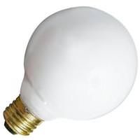 Satco 25 watt 120 volt G25 Medium Screw Base 2700K Warm White Dimmable