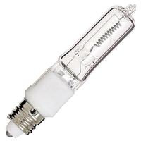 Satco 250 watt 120 volt T4.5 Miniature Candelabra Screw Base 2900K Warm White