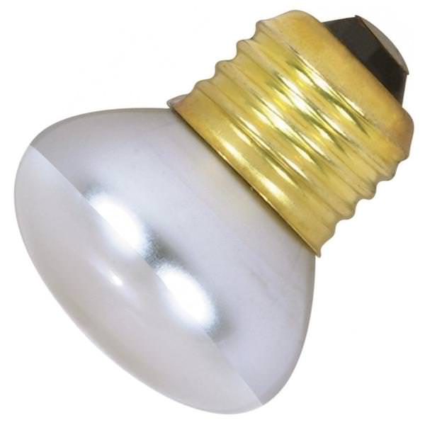 40 watt 120 volt R14 Medium Screw Base Clear Spot