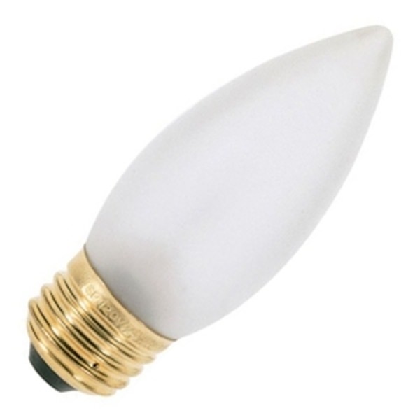 25 watt 130 volt B11 Medium Screw Base 2700K Warm White
