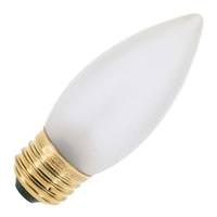 Satco 25 watt 130 volt B11 Medium Screw Base 2700K Warm White