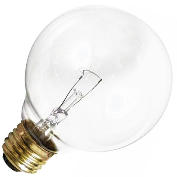 40 watt 120 volt G30 Medium Screw Base 2700K Warm White Dimmable