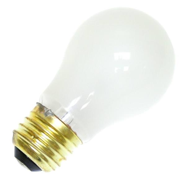 25 watt 130 volt A15 Medium Screw Base 2700K Warm White Appliance Bulb