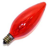 View 60 watt 120 volt B9.5 Candelabra Screw Base Transparent Amber