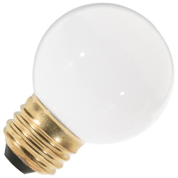 25 watt 120 volt G16.5 Medium Screw Base 2700K Warm White Dimmable