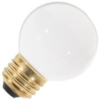 Satco 25 watt 120 volt G16.5 Medium Screw Base 2700K Warm White Dimmable