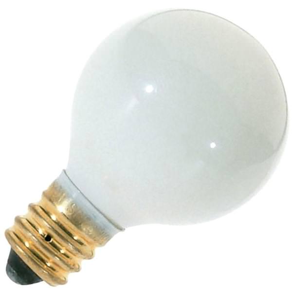 10 watt 120 volt G8 Candelabra Screw Base 2700K Warm White Dimmable