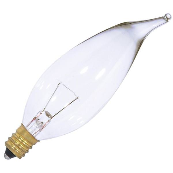 7 watt 12 volt CA10 Candelabra Screw Base 2700K Warm White Dimmable