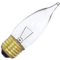 Satco 25 watt 12 volt CA10 Medium Screw Base 2700K Warm White Dimmable