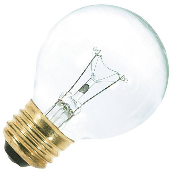 40 watt 120 volt G18.5 Medium Screw Base 2700K Warm White Dimmable