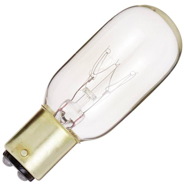 25 watt 130 volt T8 Double Contact Bayonet Base 2700K Dimmable
