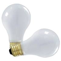 Satco 75 watt 130 volt 2700K A19 Medium Screw Base 2700K Warm White Dimmable Shatterproof (2 pack)