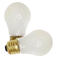 Satco 100 watt 130 volt A19 Medium Screw Base 2700K Warm White Dimmable (2 pack)