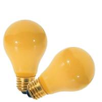 Satco 60 watt 130 volt A19 Medium Screw Base Dimmable (2 Pack)
