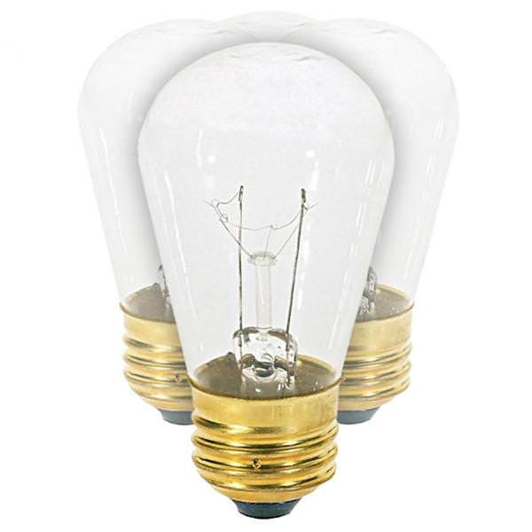 11 watt 130 volt S14 Medium Screw Base 2700K