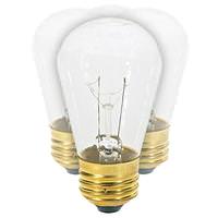 Satco 11 watt 130 volt S14 Medium Screw Base 2700K