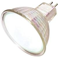 Satco 20 watt 12 volt MR16 Miniature Bi-Pin Base 2900K Warm White Dimmable #BAB