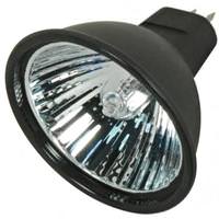 Satco 35 watt 12 volt MR16 Miniature Bi-Pin Base 2900K Warm White Covered Lens Dimmable #FMW