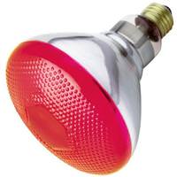 View 100 watt 120 volt BR38 Medium Screw Base Red Flood