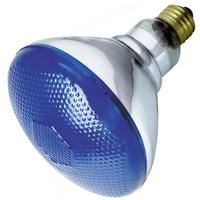 View 100 watt 120 volt BR38 Medium Screw Base Blue Flood
