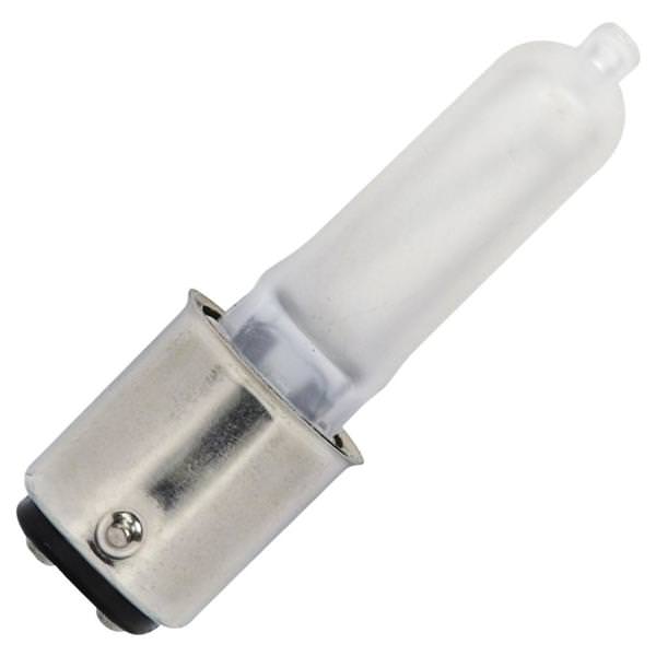20 watt 120 volt T3 Double Contact Bayonet Base 2900K Warm White Dimmable