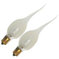 View 5 watt 120 volt C7 Candelabra Screw Base Frosted (2 pack)