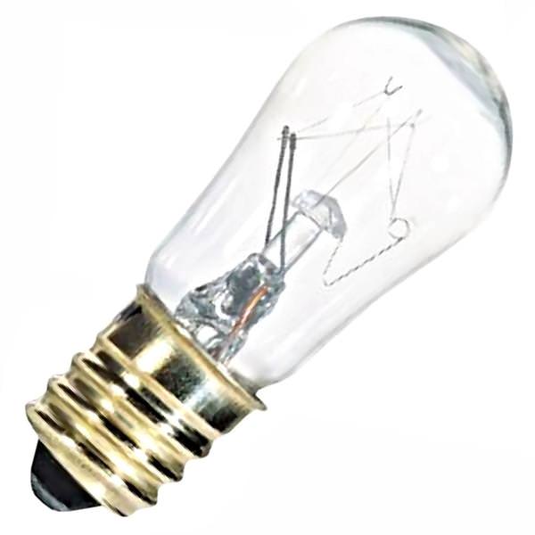 3 watt 130 volt S6 Candelabra Screw Base 2700K Dimmable