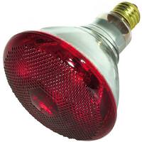 Satco 175 watt 120 volt BR38 Medium Screw Base Dimmable Heat Lamp