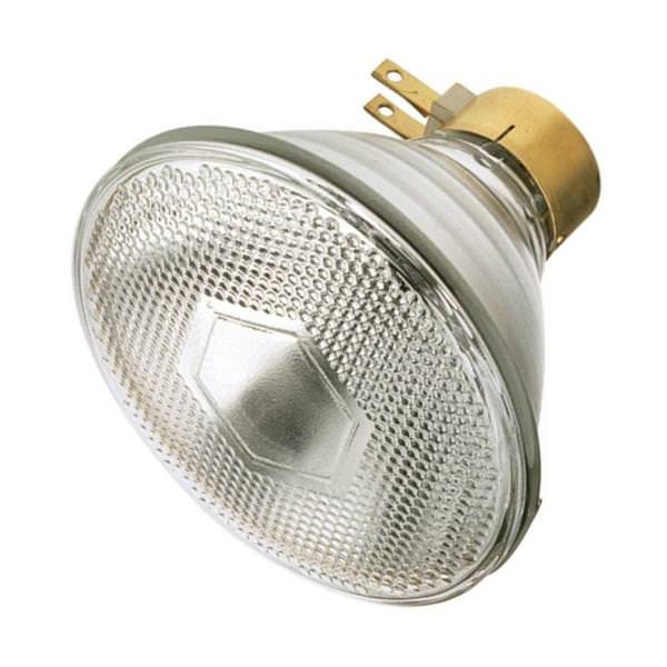120 watt 120 volt PAR38 Medium Side Prong Base 2700K Warm White
