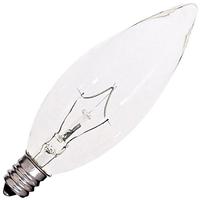 Westinghouse 25 watt 120 volt B9.5 Candelabra Screw Base Clear