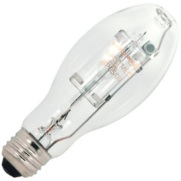 50 watt ED17 Medium Screw Base 4000K Cool White Metal Halide