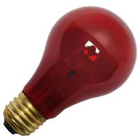 View 25 watt 130 volt A19 Medium Screw Base Red